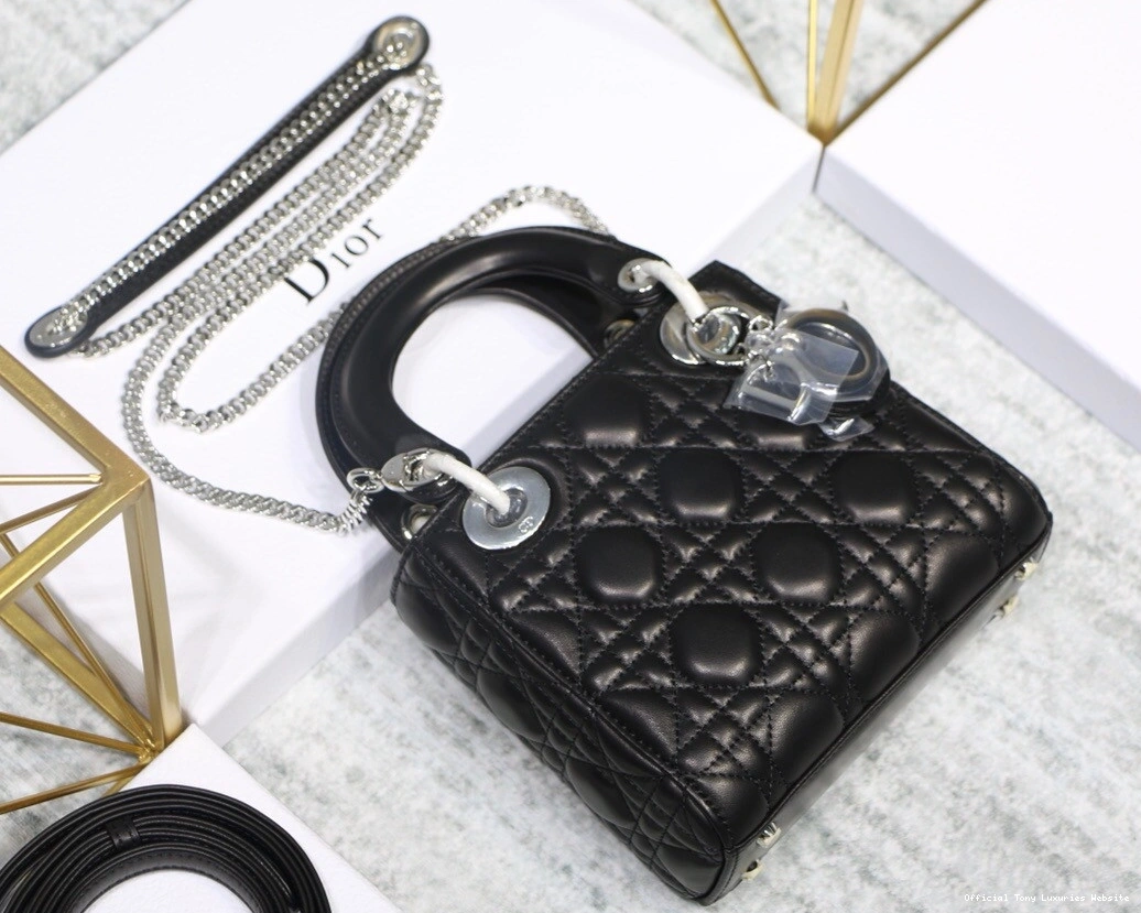 Tony Luxuries Lady Mini Lambskin diro With 0729